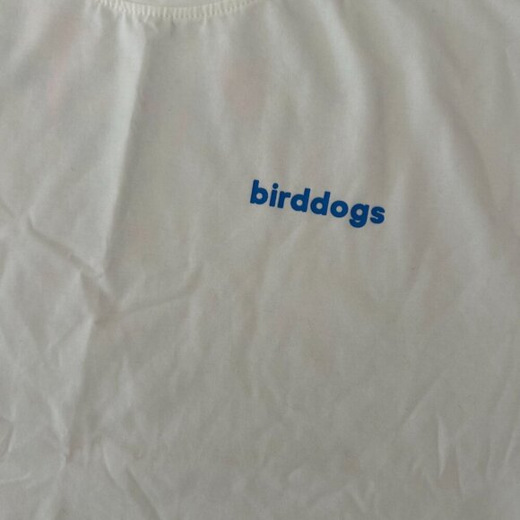 NWOT Birddogs Men's Splatterpaint Hummingbird Logo White Tee Shirt Size XL - Picture 5 of 11